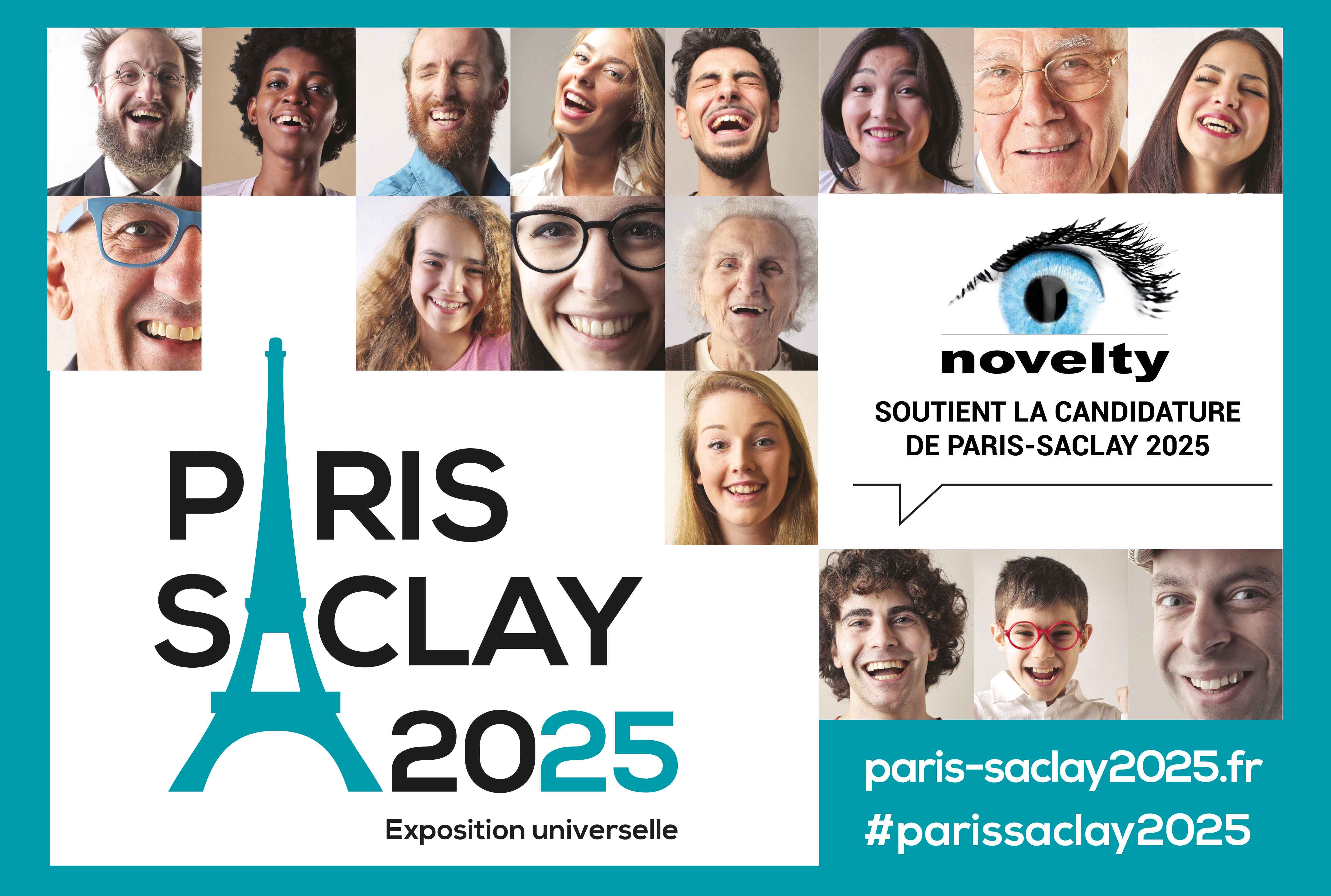 Visuel NOVELTY soutient la candidature de Paris-Saclay pour l’exposition universelle 2025