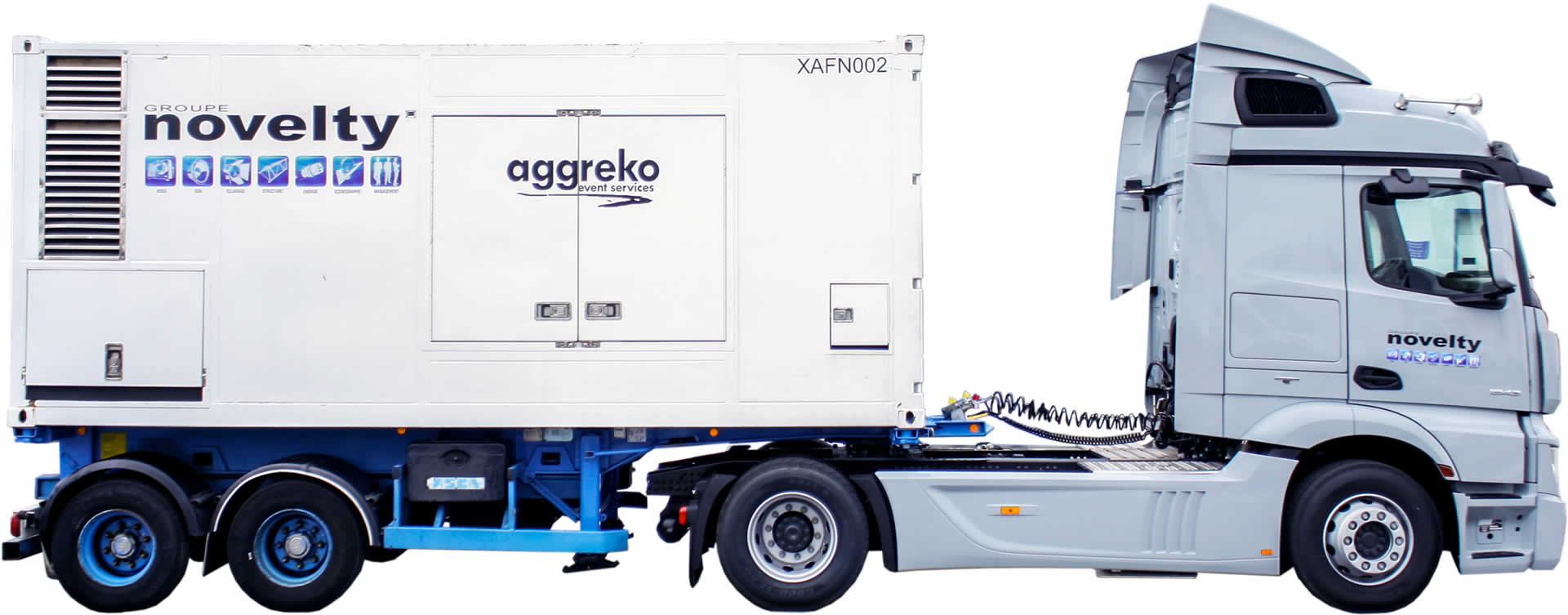 Visuel Fiche complète : Aggreko Twin Showpower 2x320 kVA